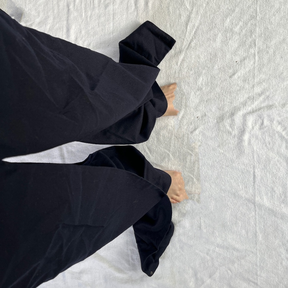 Ader Error Wool Pants — Deep Navy/Black - image 2